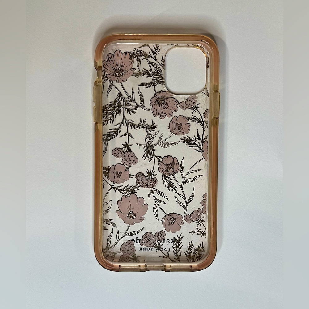 Kate Spade iPhone 11 Floral Clear Phone Case